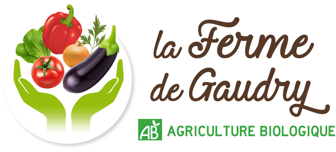 Logo, Ferme de Gaudry, Agriculture Biologique